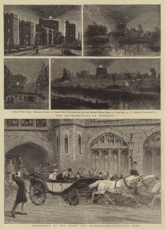O casamento real em Windsor de Henry William Brewer