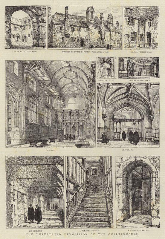 A demolição ameaçada da Cartuxa de Henry William Brewer