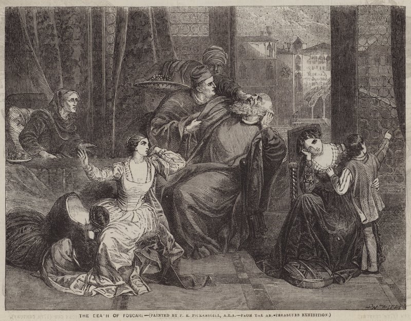 A morte de Foscari de Henry William Pickersgill