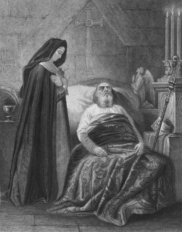 A morte de São Patrício de Henry after Warren