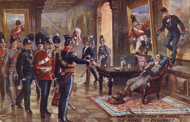 O que você está fazendo para proteger as casas da Inglaterra de Henry A. Payne
