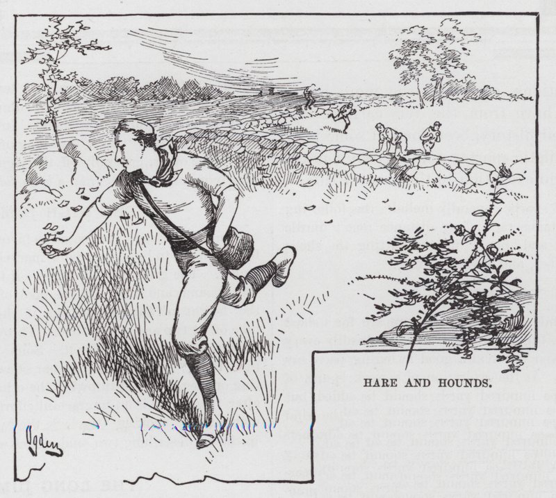 Hare and Hounds (gravura) de Henry Alexander (after) Ogden