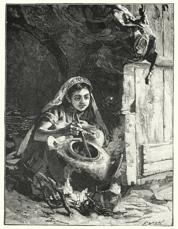 Uma panela ou caldeirão (litho) de Henry Andrew Harper