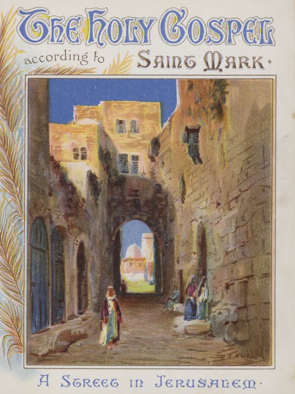 Uma rua em Jerusalém (chromolitho) de Henry Andrew Harper