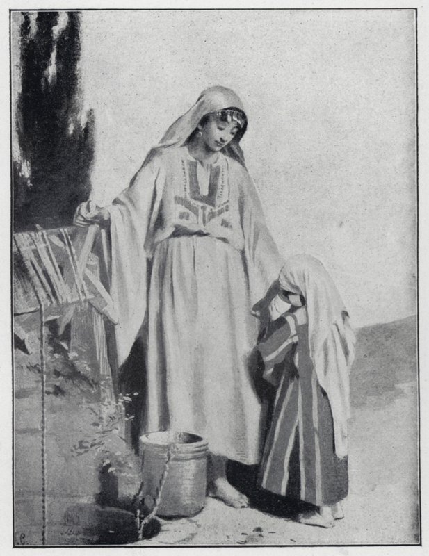 Um poço oriental (litho) de Henry Andrew Harper