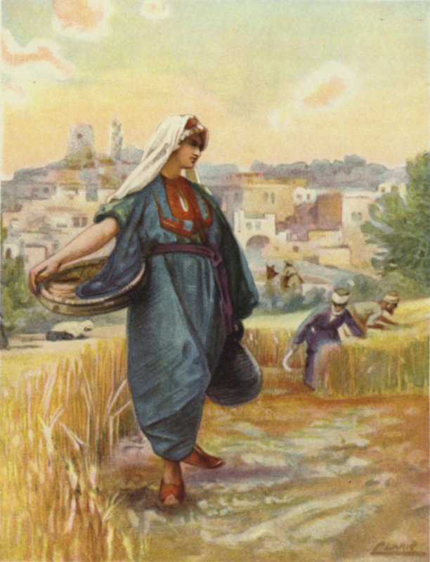 Colheita da cevada (cor litho) de Henry Andrew Harper