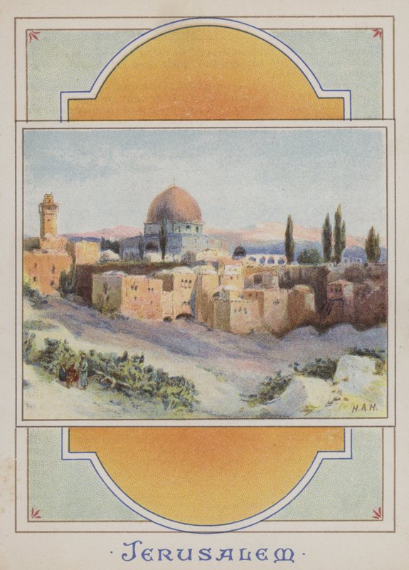 Jerusalém (chromolitho) de Henry Andrew Harper