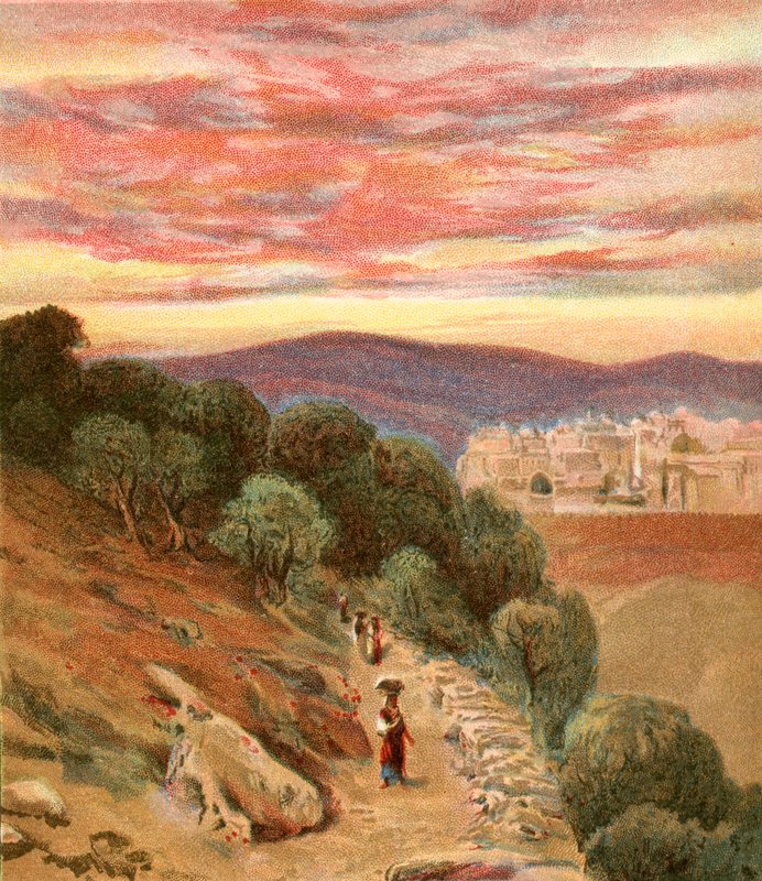 Monte das Oliveiras e Jerusalém de Henry Andrew Harper