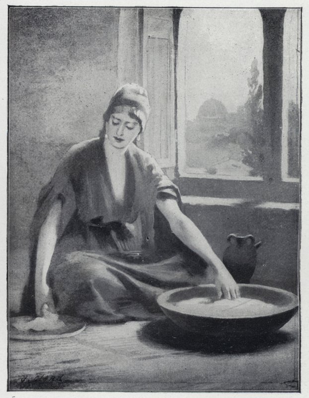 Colocar fermento na refeição (litho) de Henry Andrew Harper