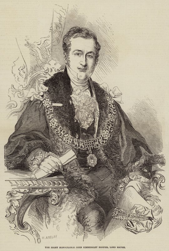 O Honorável John Kinnersley Hooper, Lord Mayor de Henry Anelay