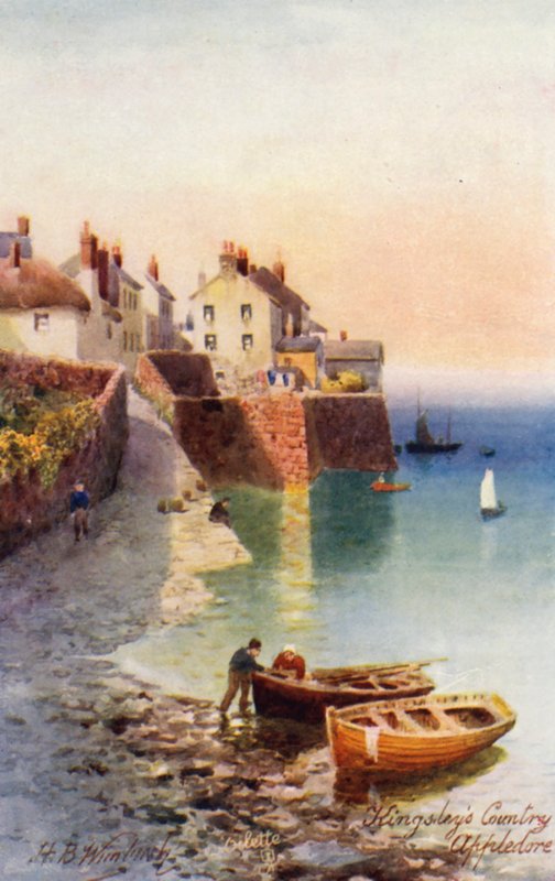 Appledore (litografia a cores) de Henry B. (after) Wimbush