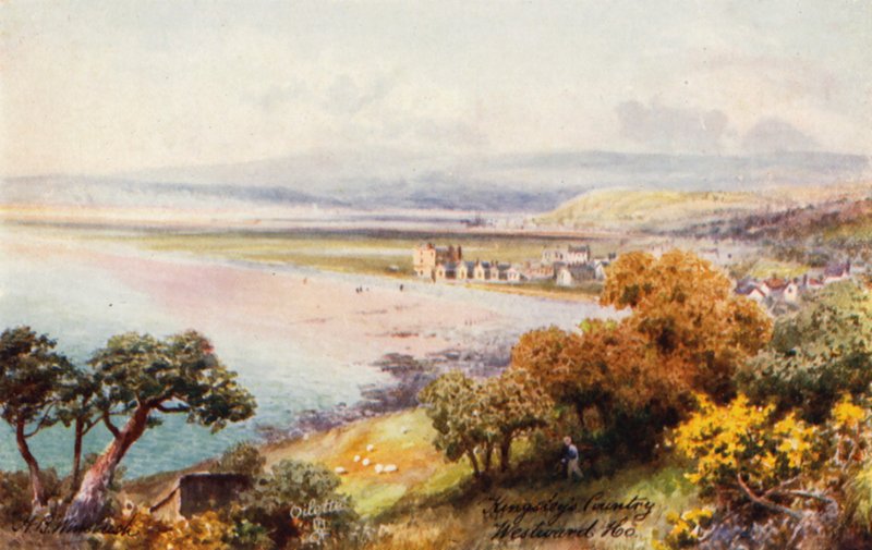 Westward Ho! (litografia a cores) de Henry B. (after) Wimbush