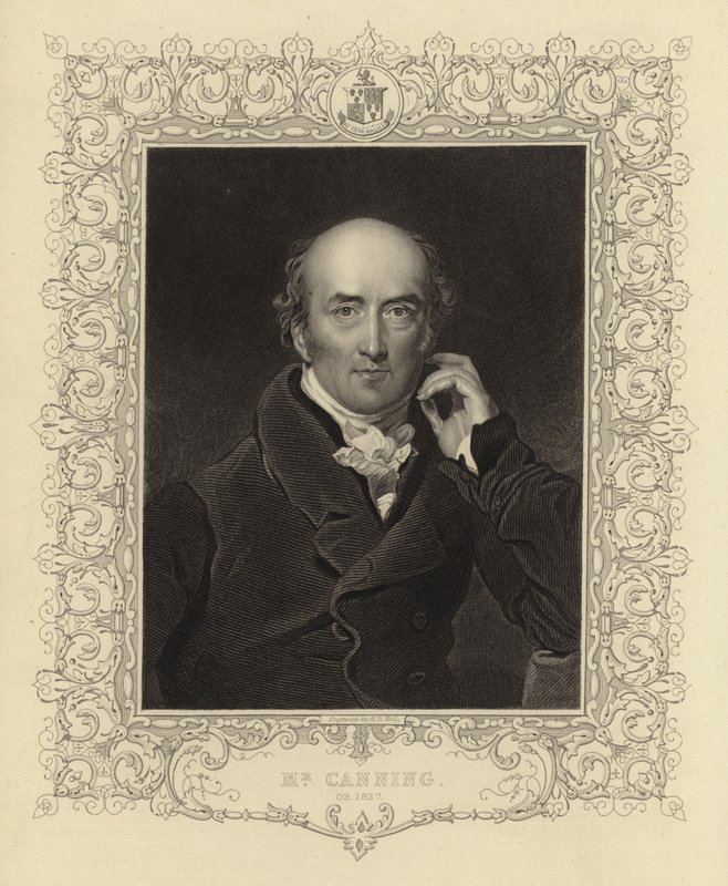 Sr. Canning, 1827 de Henry Bryan I Hall