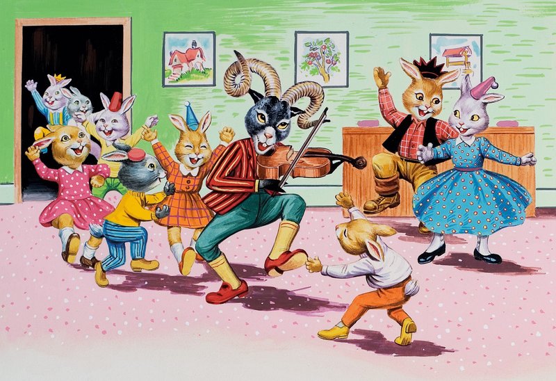 Uma festa na casa de Brer Rabbit de Henry Charles Fox