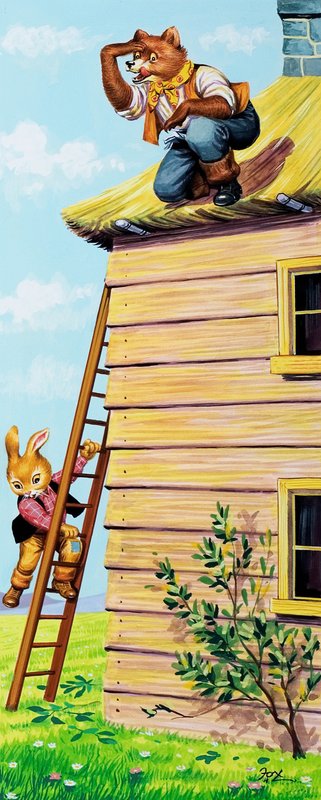 Brer Rabbit e Brer Fox de Henry Charles Fox