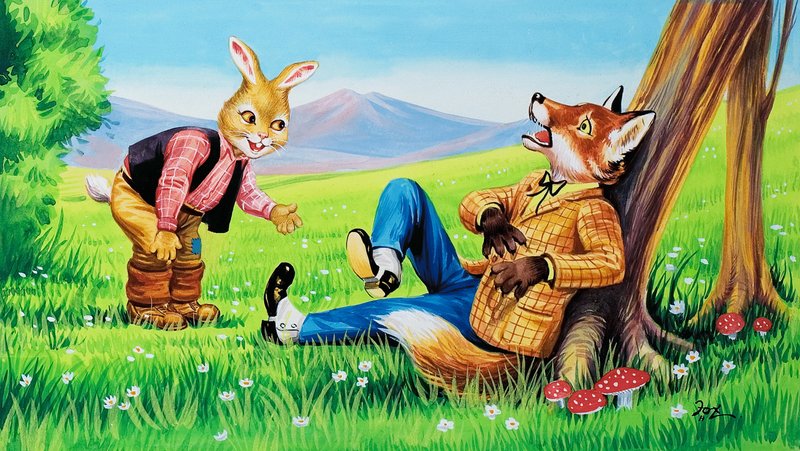 Brer Rabbit e Brer Fox de Henry Charles Fox