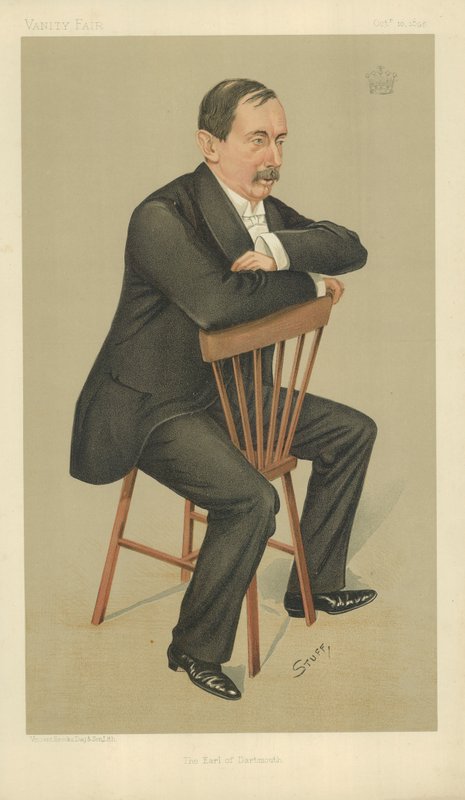O conde de dartmouth de Henry Charles Seppings Wright