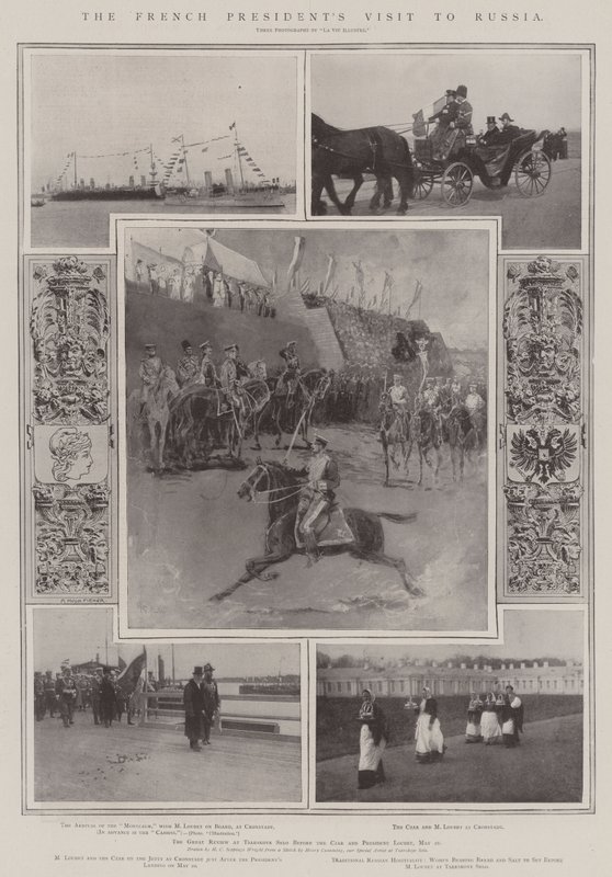 Visita do Presidente da França à Rússia de Henry Charles Seppings Wright