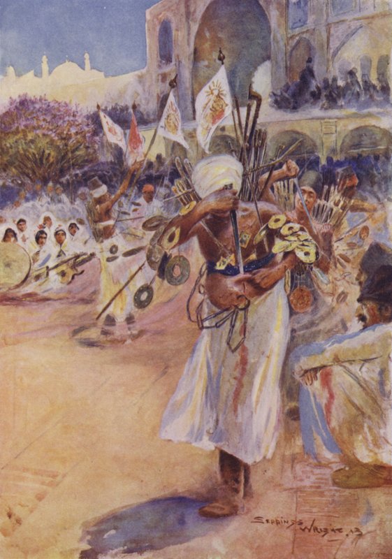 O Festival Mohurrum, Persia de Henry Charles Seppings Wright