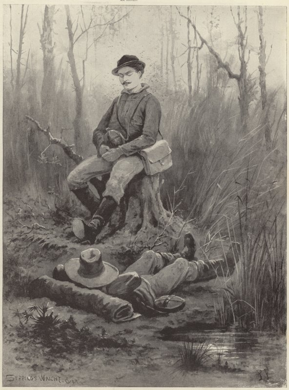 A guerra hispano-americana de Henry Charles Seppings Wright