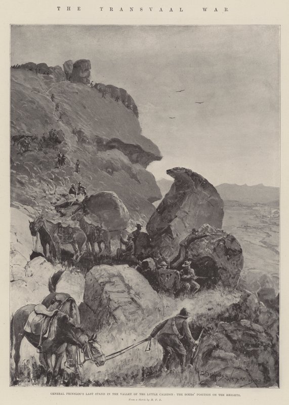 A guerra do Transvaal de Henry Charles Seppings Wright