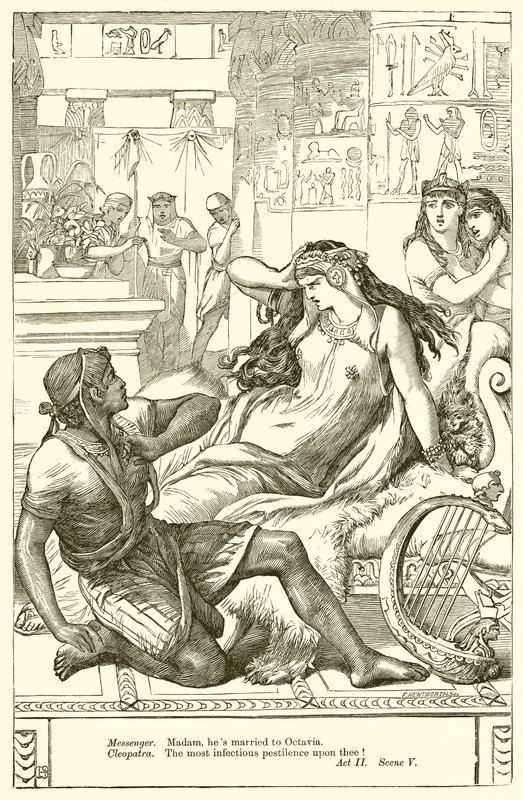 Antônio e Cleópatra de Henry Courtney Selous