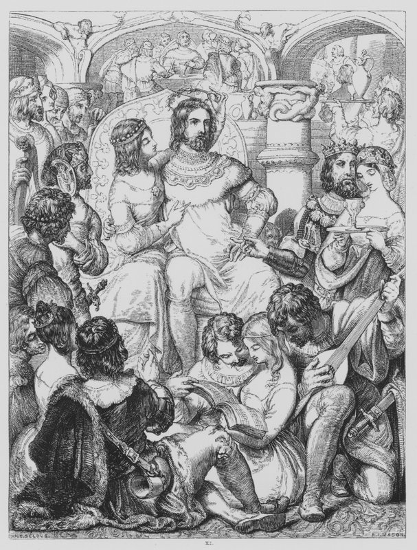 John Milton, L Allegro de Henry Courtney after Selous