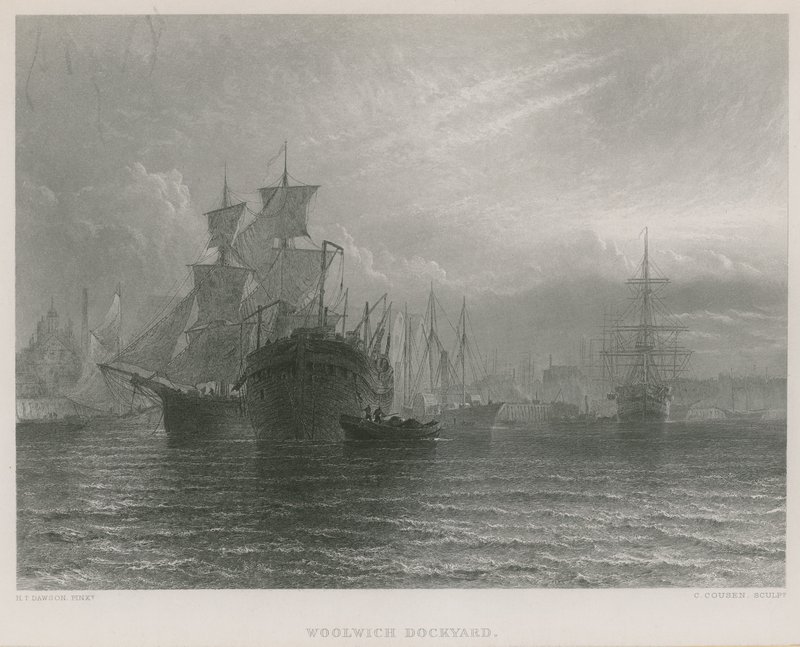 Estaleiro de Woolwich de Henry Dawson