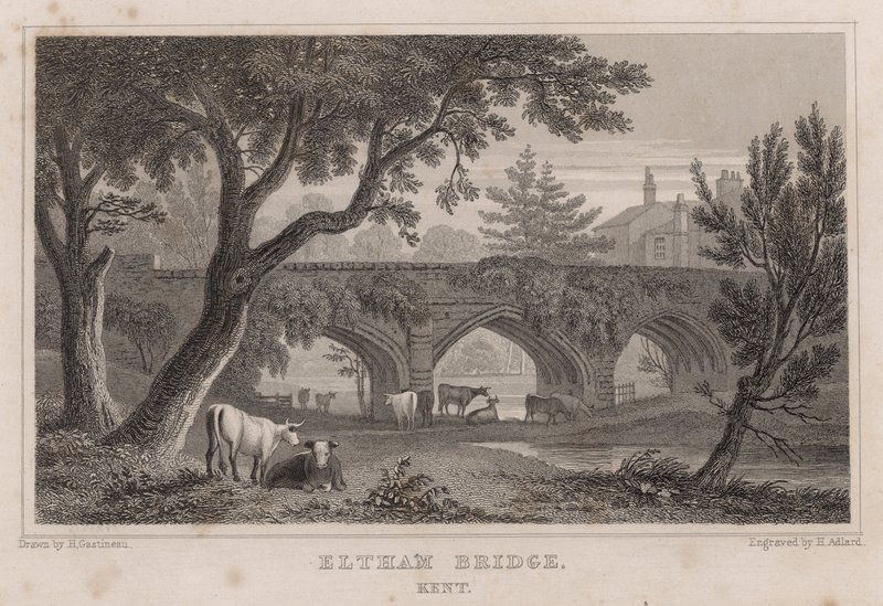 Eltham Bridge, Kent de Henry Gastineau