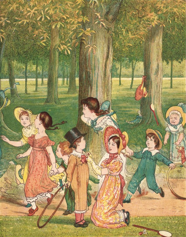 Gente Brincadeira (cor litho) de Henry Hetherington Emmerson
