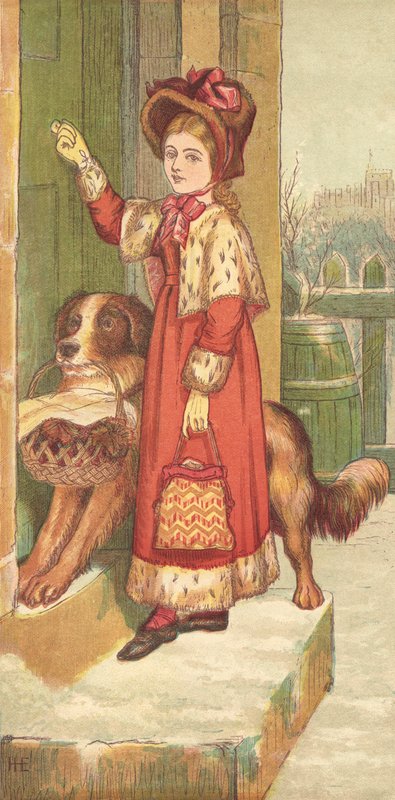 A Caridade da Princesa (cor litho) de Henry Hetherington Emmerson