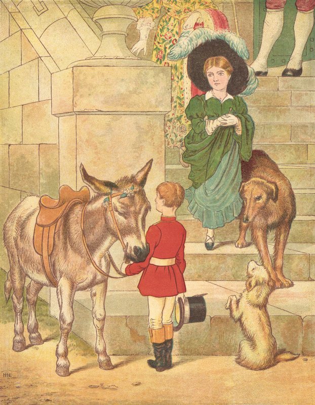 The Princess Shopping (cor litho) de Henry Hetherington Emmerson