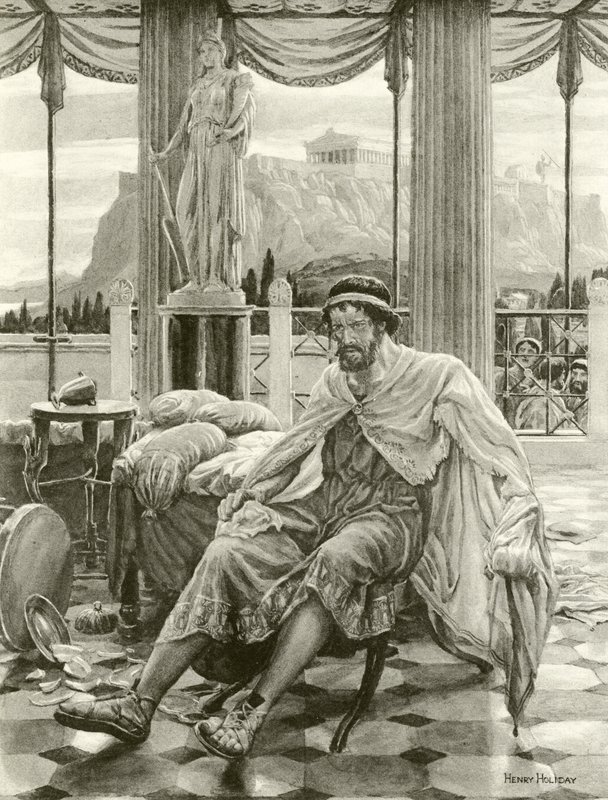 Timão de Atenas (gravura) de Henry Holiday