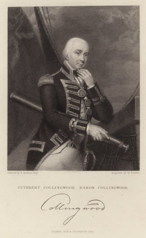 Retrato de Cuthbert Collingwood de Henry Howard