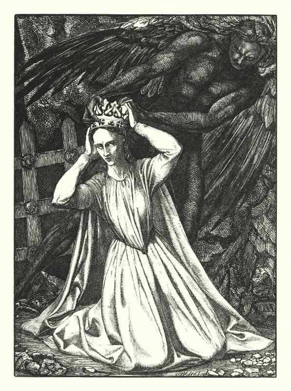 Um sonho (gravura) de Henry Hugh Armstead