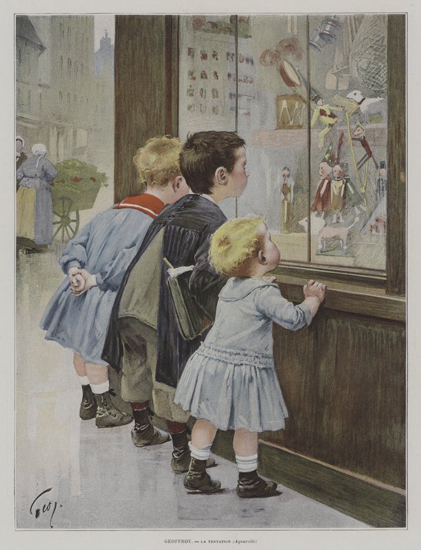A tentação de Henri Jules Jean Geoffroy
