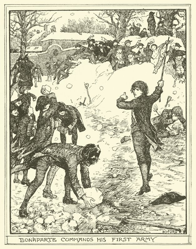 Bonaparte comanda seu primeiro exército de Henry Justice Ford