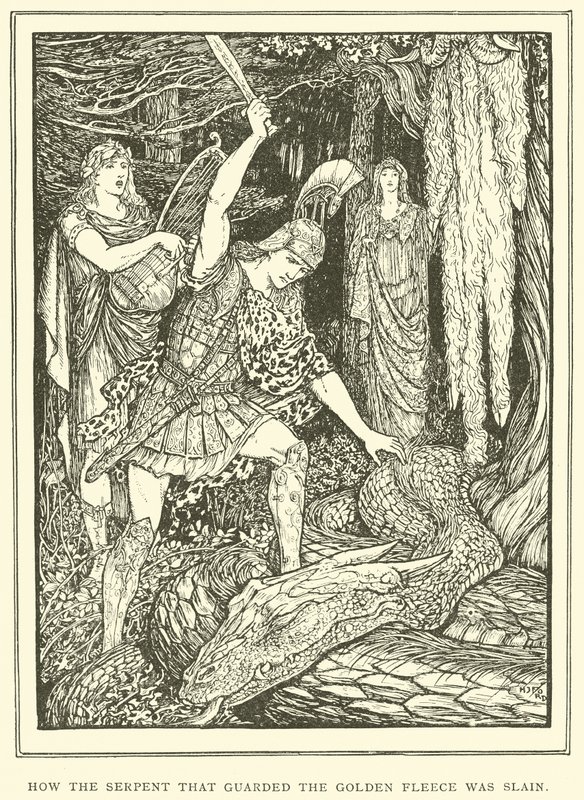 Como a Serpente que Guardava o Velocino de Ouro foi Assassinada de Henry Justice Ford