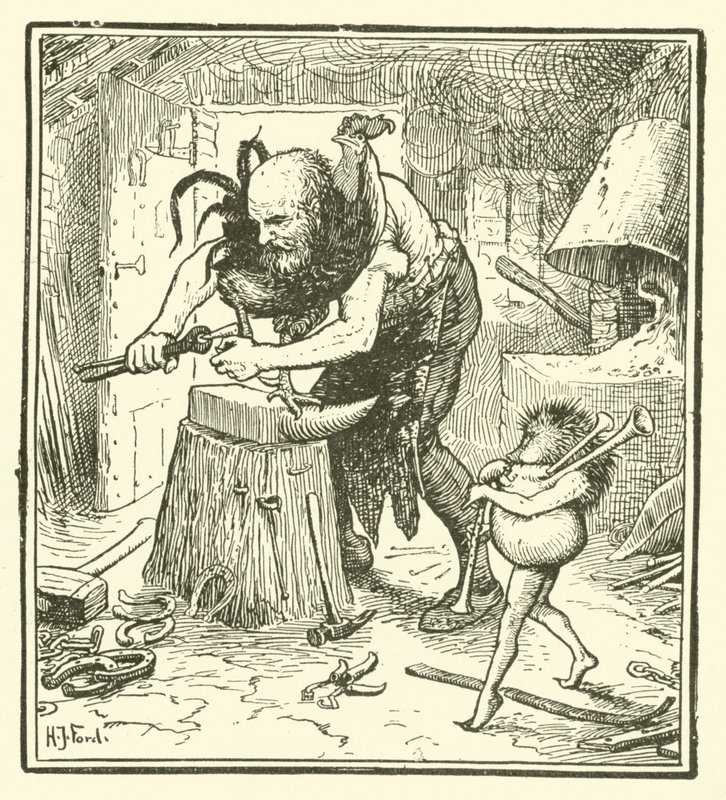 Jack my Hedgehog (gravura) de Henry Justice Ford