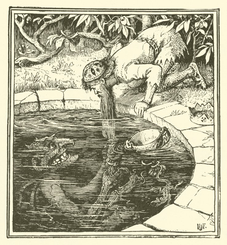 Rei Kojata (gravura) de Henry Justice Ford