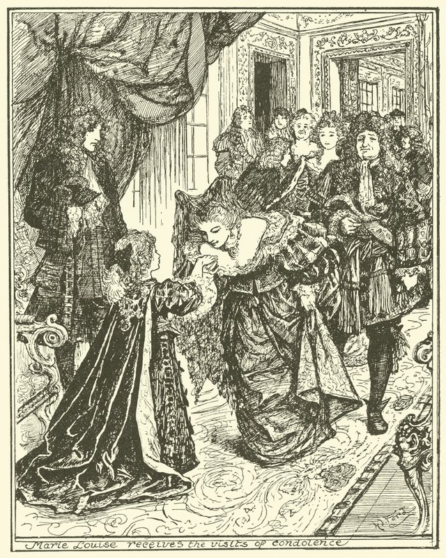 Marie Louise recebe as visitas de condolências de Henry Justice Ford