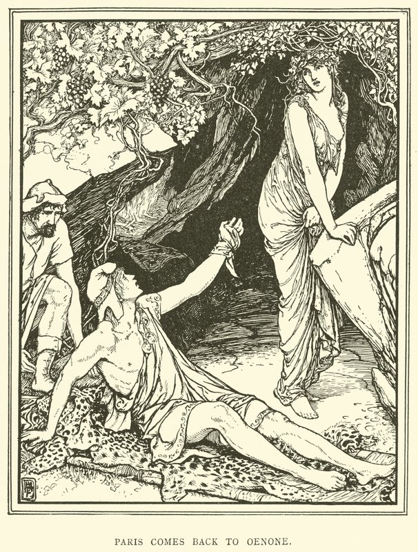 Paris volta a Oenone de Henry Justice Ford