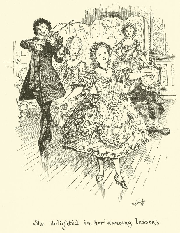 Ela se deleitou em suas aulas de dança de Henry Justice Ford
