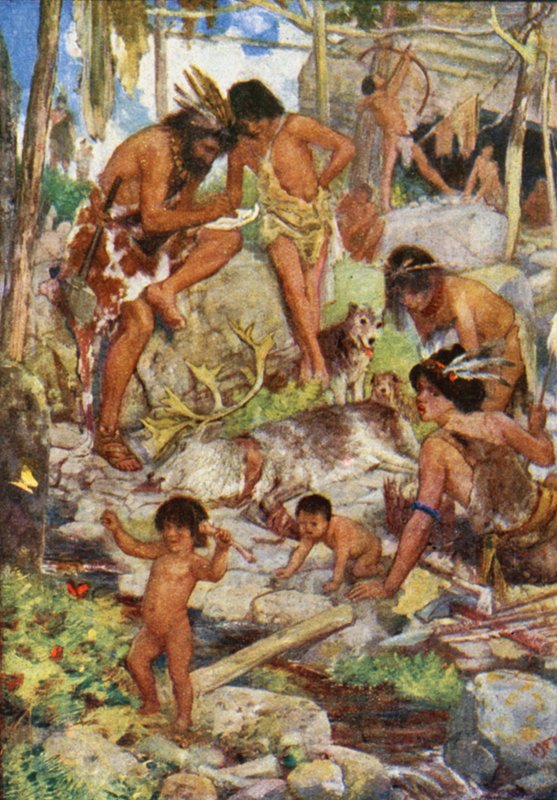 The Cave People de Henry Justice Ford