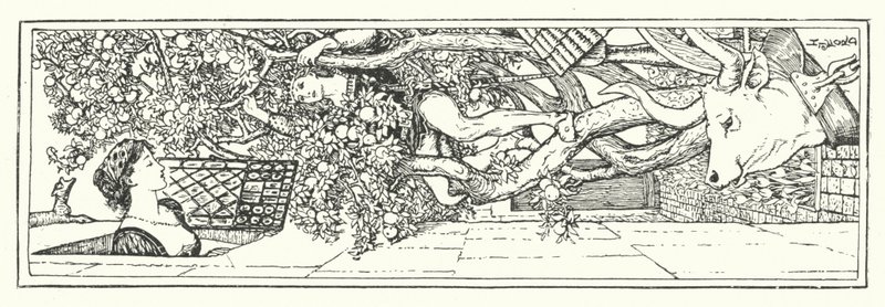 A Filha de Buk Ettemsuch (gravura) de Henry Justice Ford