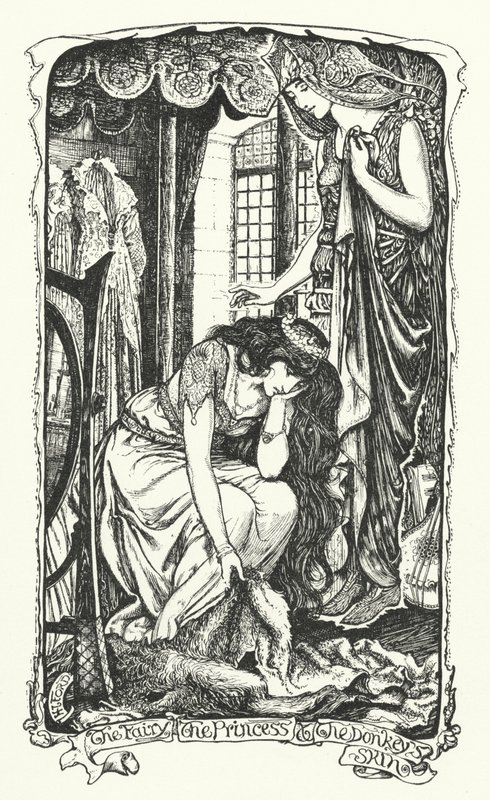 A Fada, a Princesa e a Pele de Burro (gravura) de Henry Justice Ford