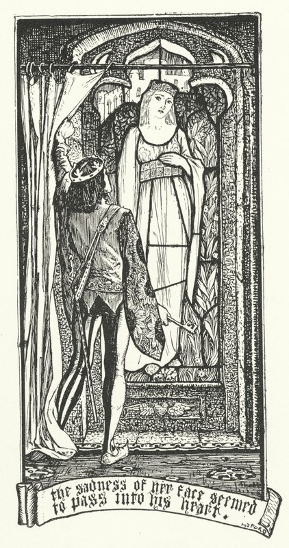 A Tristeza do Seu Rosto Parecia Passar para o Seu Coração (gravura) de Henry Justice Ford
