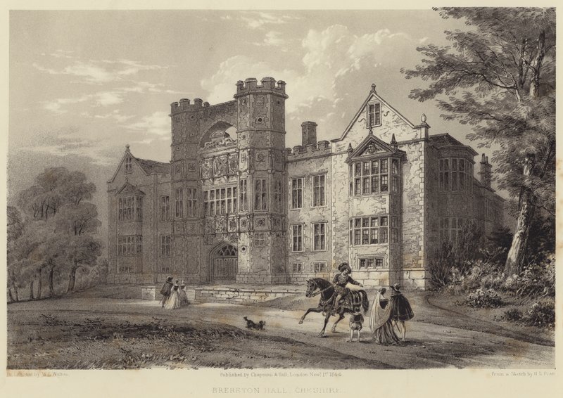 Brereton Hall, Cheshire de Henry Lark Pratt
