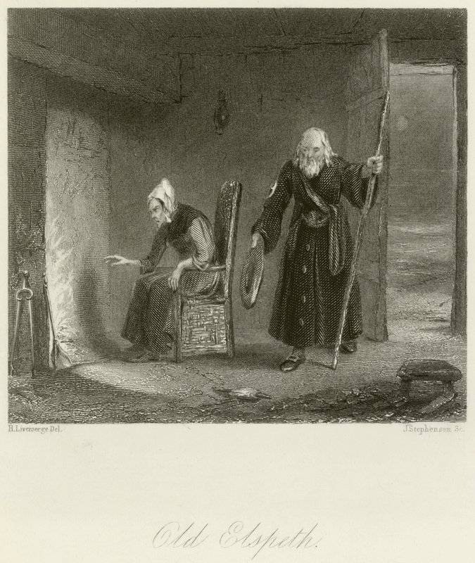 Old Elspeth de Henry Liverseege