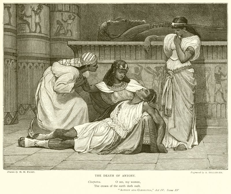 Antônio e Cleópatra de Henry Marriott Paget